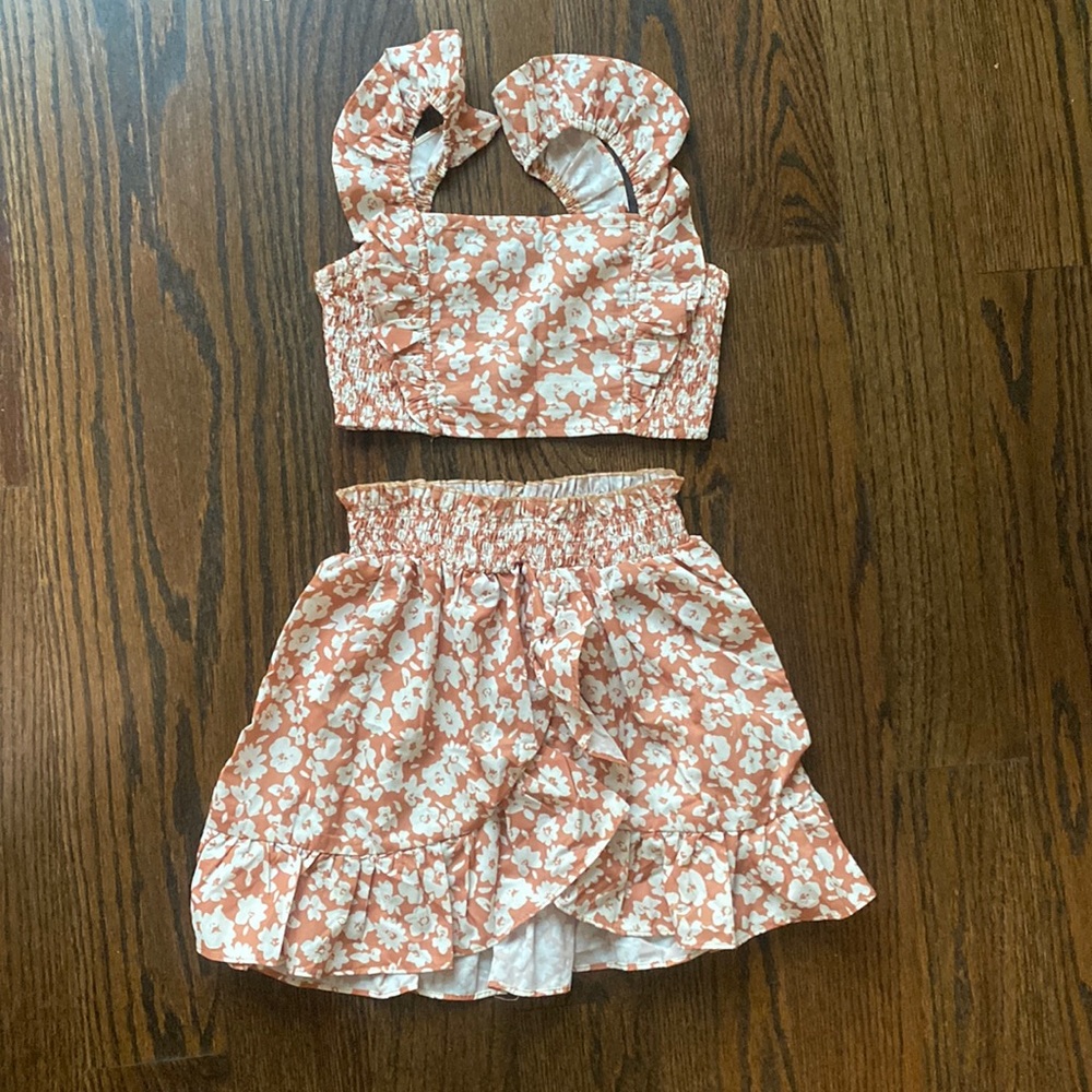 Ruffle Skirt Set kids Coords